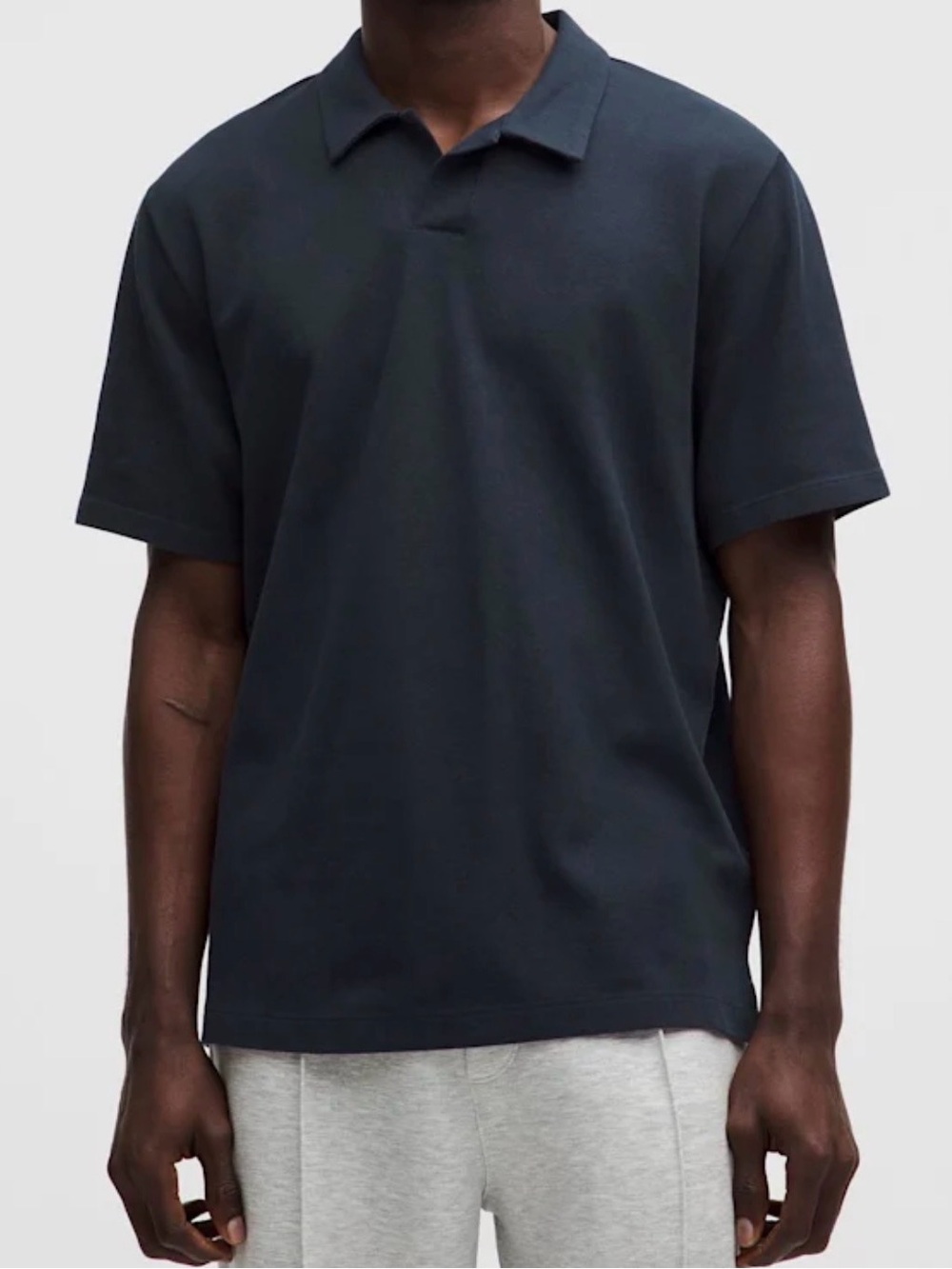 Men’s Lululemon Pique Performance Johnny-Collar Short-Sleeve Shirt Medium NWT